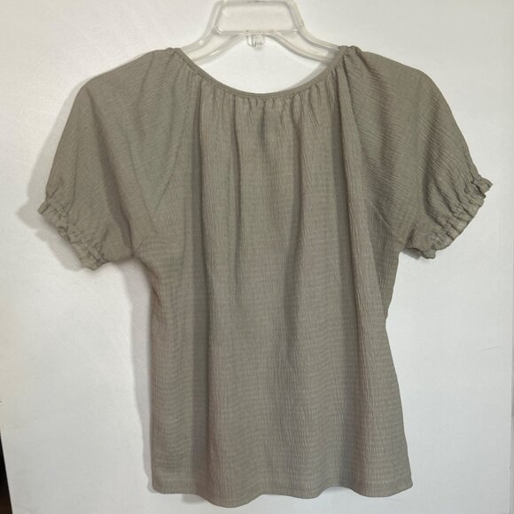 Madewell Texture & Thread Peasant Blouse Size M - Picture 2 of 5